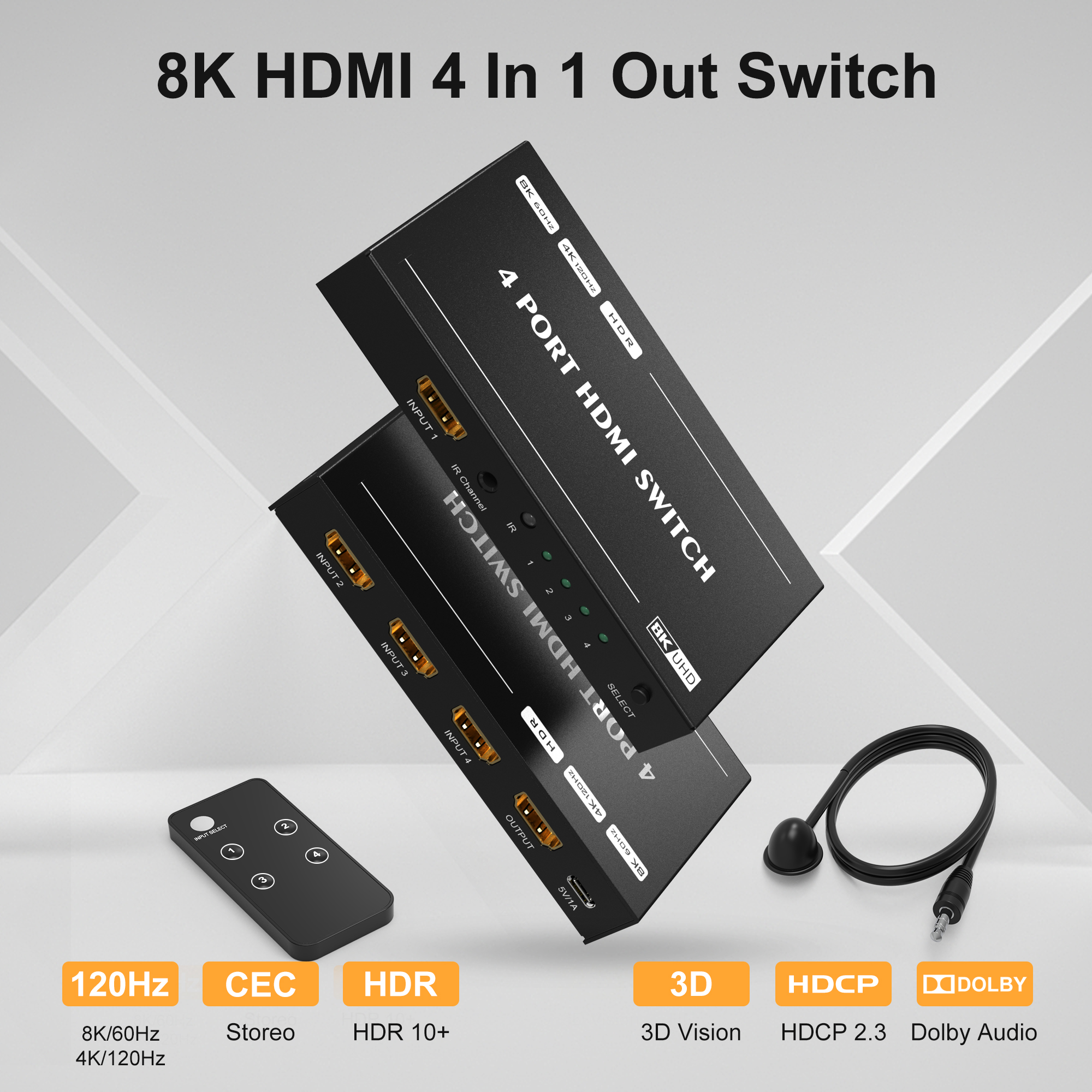 Direktronik 10M HDMI 2.1 Aoc, 48 Gbps, 8K60hz & 4K120hz 10m HDMI Hane HDMI  Hane (20111084)