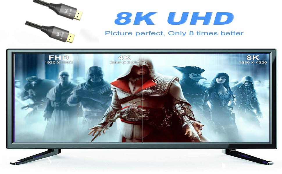 8K UHD,Clear Picture